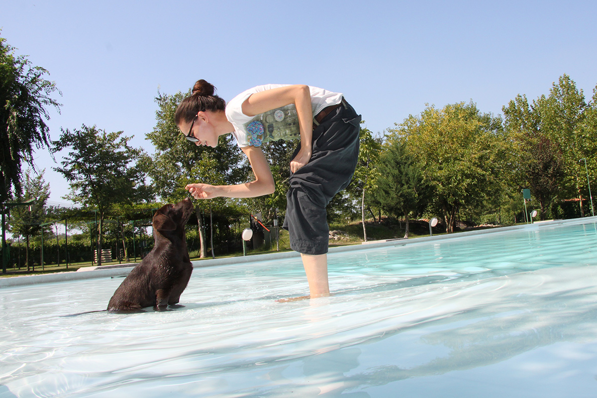 Corso educazione in piscina